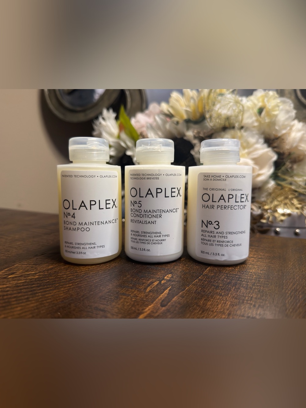 Olaplex No. 3, 4, & 5 Hair Care Mini Travel Set each 100ml New Sealed